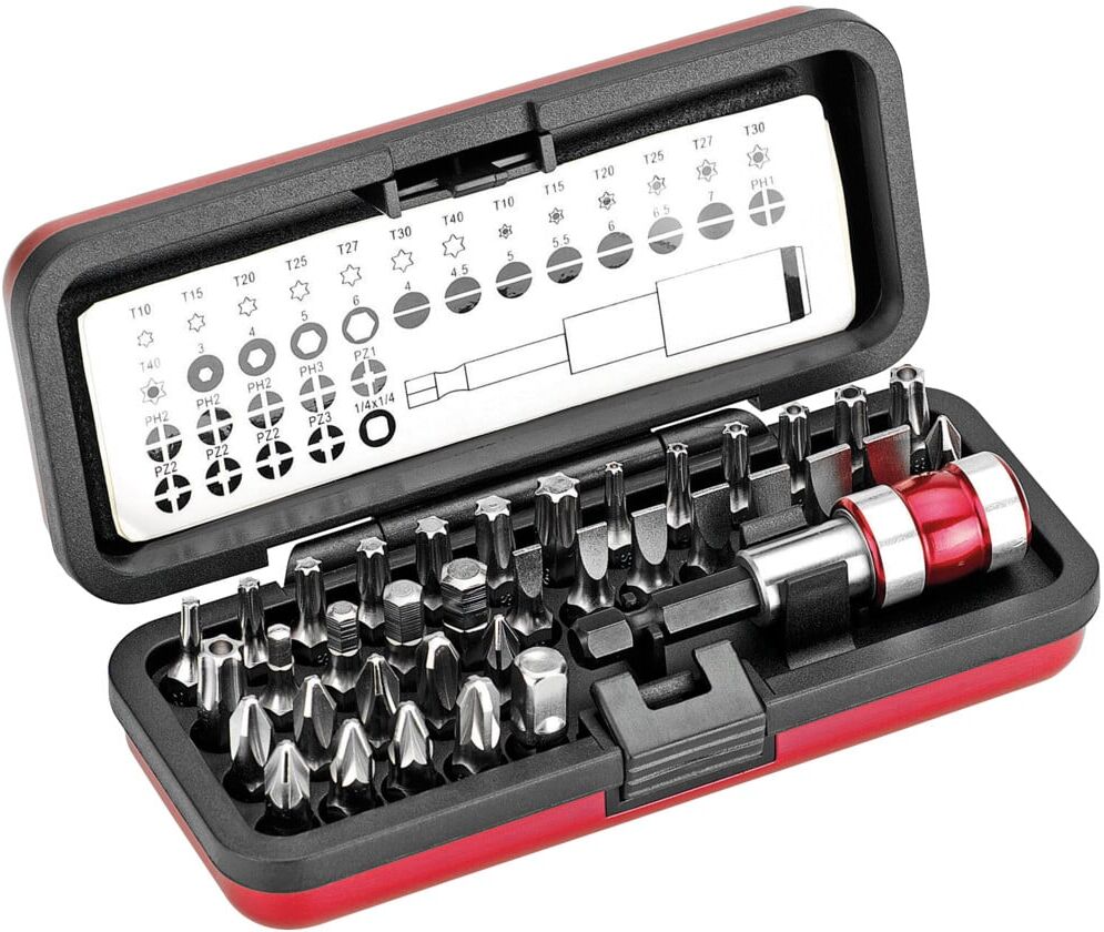 Cimco Steckschlüssel-Bit-Box 37-tlg. 113158)