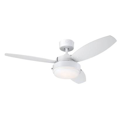 Westinghouse Deckenventilator Alloy Weiß 105 cm mit Licht 105