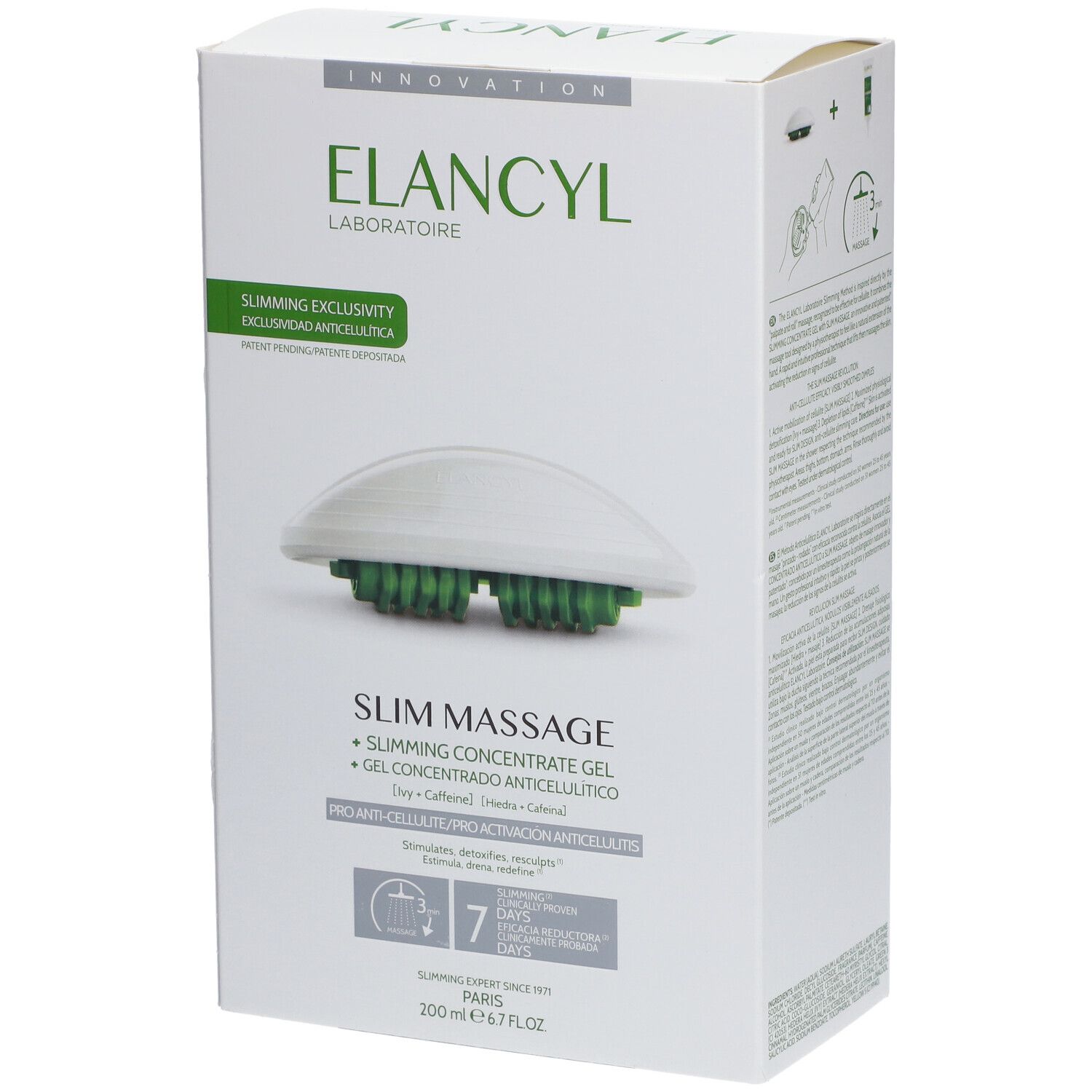 Elancyl Slim Minceur Activation Anticellulite PRO - Coffret. coffret 200 ml Gel