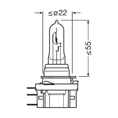 OSRAM Glühlampe, Park-/Positionsleuchte 64177