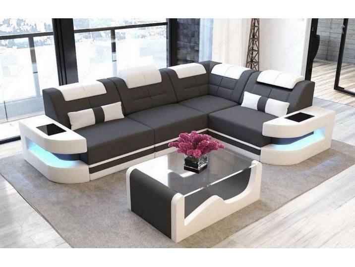 Stoff Ecksofa Como L-Form