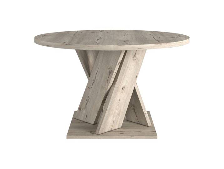 Table ronde extensible 130/175 FOREST Imitation chêne