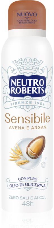 Neutro Roberts Avena e Argan Deodorant Spray mit 48-Stunden Wirkung 150 ml