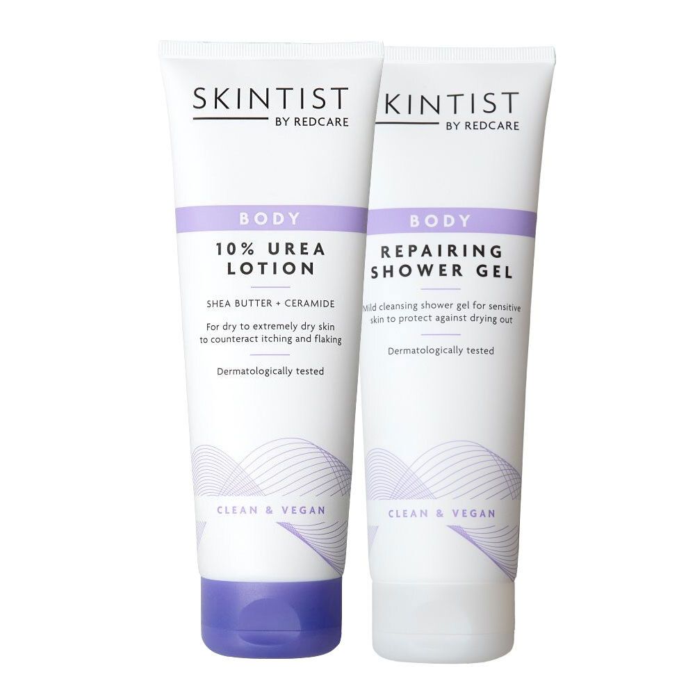 Skintist Body Repairing Shower Gel + 10% Urea Lotion 2x250 ml Set
