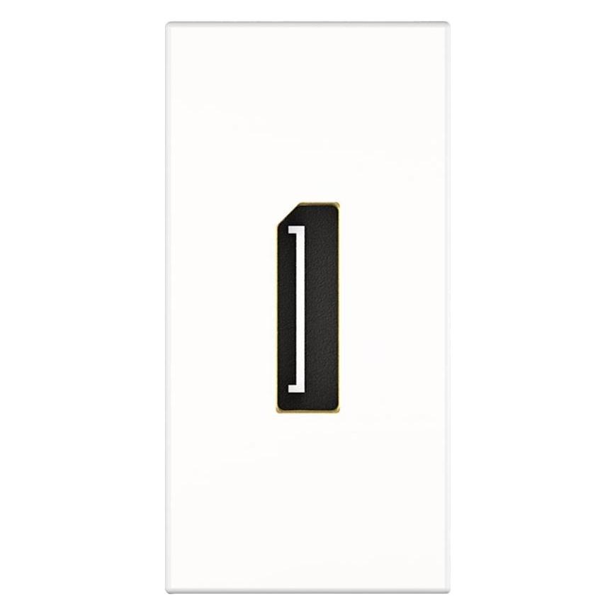 Kindermann Konnect flex 45 click - Modulares Faceplate-Snap-In (DisplayPort) (7464000588)