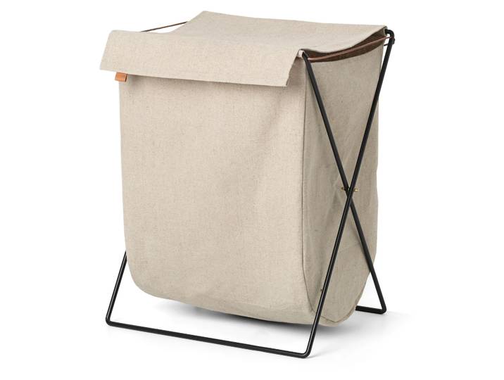 Ferm Living Panier à linge Herman Noir