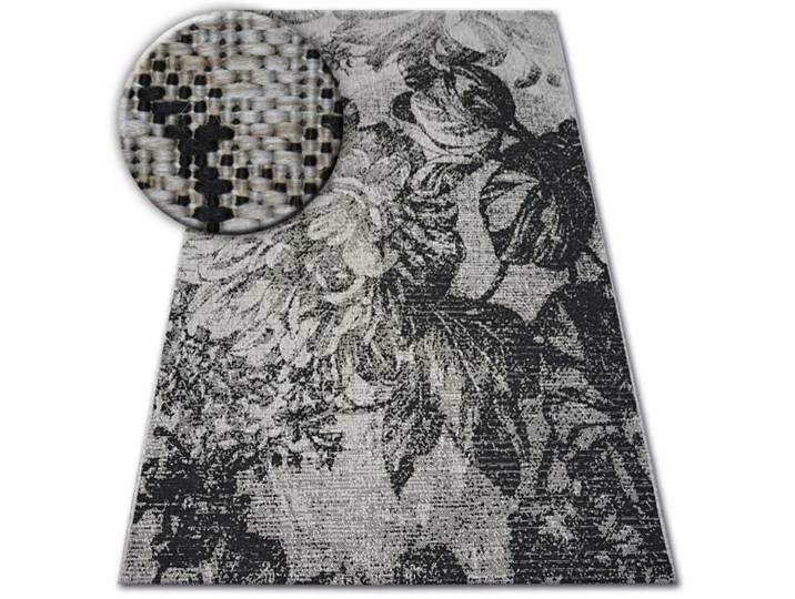 Tapis - FLOORLUX - 20491 - 160x230 cm - Noir/Argentin - Fibres naturelles - Intérieur