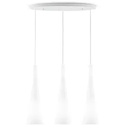 Ideal Lux Pendelleuchte MILK SP3, 3-flammig, E27, weiß IDEA-030326