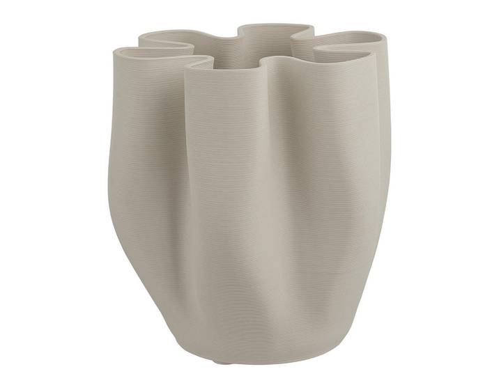 Butlers Vase Vision, Weiß, Keramik, 22 cm, Dekoration, Vasen, Keramikvasen