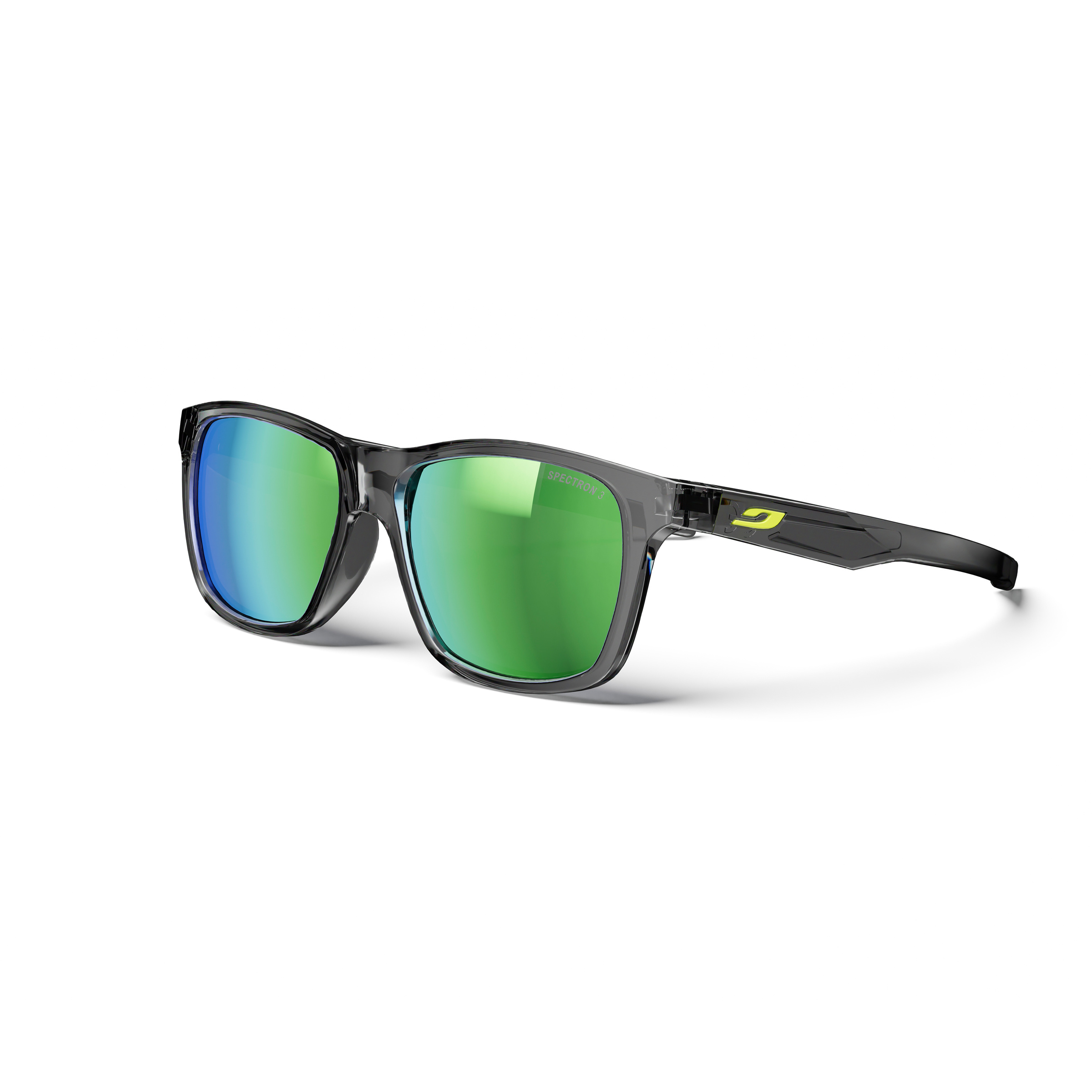 Julbo Elwood Spectron 3 Sonnenbrille Kinder Sonnenbrillen schwarz Größe S | 6-10 Jahre Rennrad | Laufen | Trailrunning