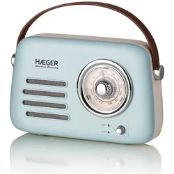 Haeger RB-BLU.002A (FM, Bluetooth), Radio, Türkis