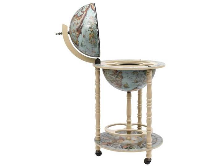 SARAZYJ® Bar sous forme de globe - Bois d'eucalyptus Bleu Hot81812624