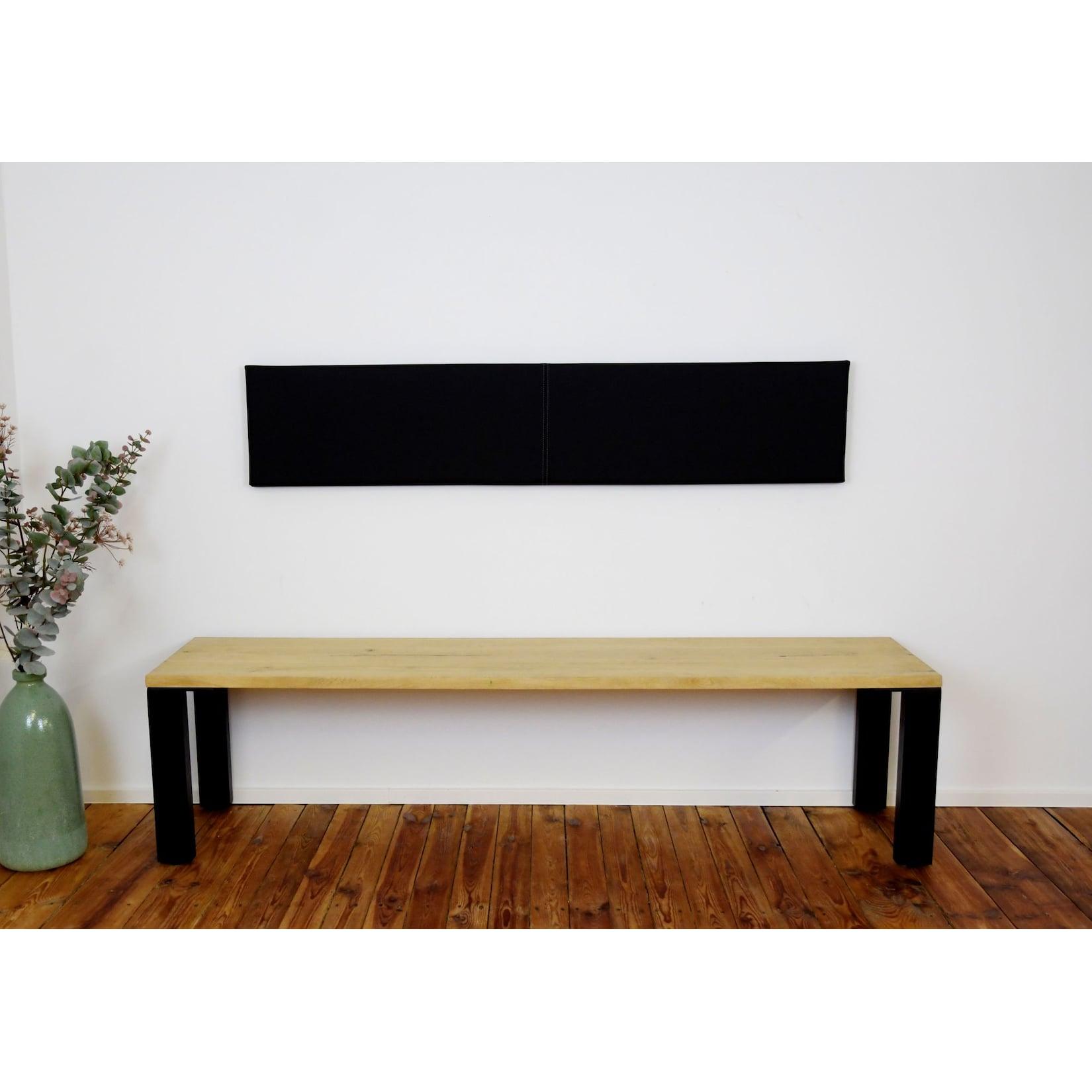 Lycce XXL Wandkissen / Wandpolster, Kunstlederbezug, Breite 1,5m