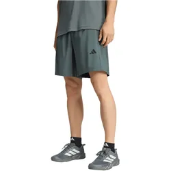 adidas Workout Essentials Base Woven Trainingsshorts Herren KS3847 - legend ivy XXL/7"