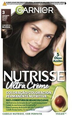 Garnier Nutrisse Ultra Crème Coloração Permanente 1 un