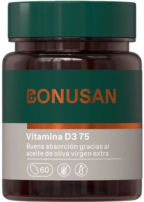 Bonusan VITAMINA D3 (3000UI) 60 Caps