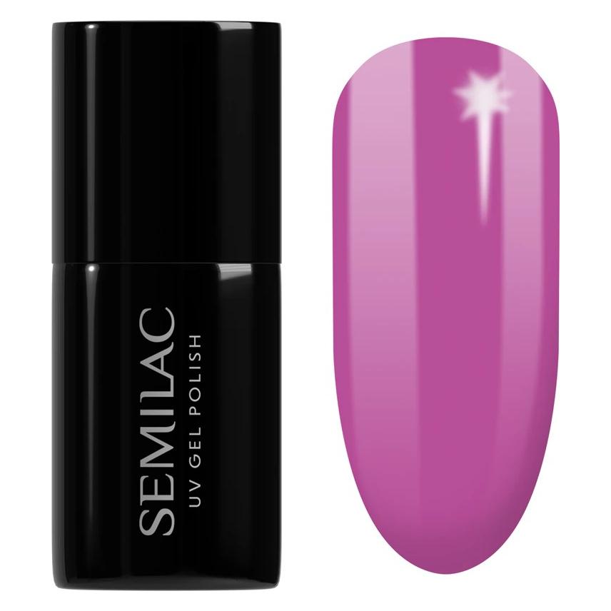 Semilac UV-Nagellack Hybrid 601 Neon Pink Punch 7ml (Neon Pink Punch, UV-Gel Lack) (46963885)