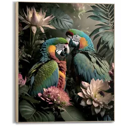 Bild TROPICAL LOVE (BHT 40x50x3 cm) - bunt - BHT 40x50x3 cm