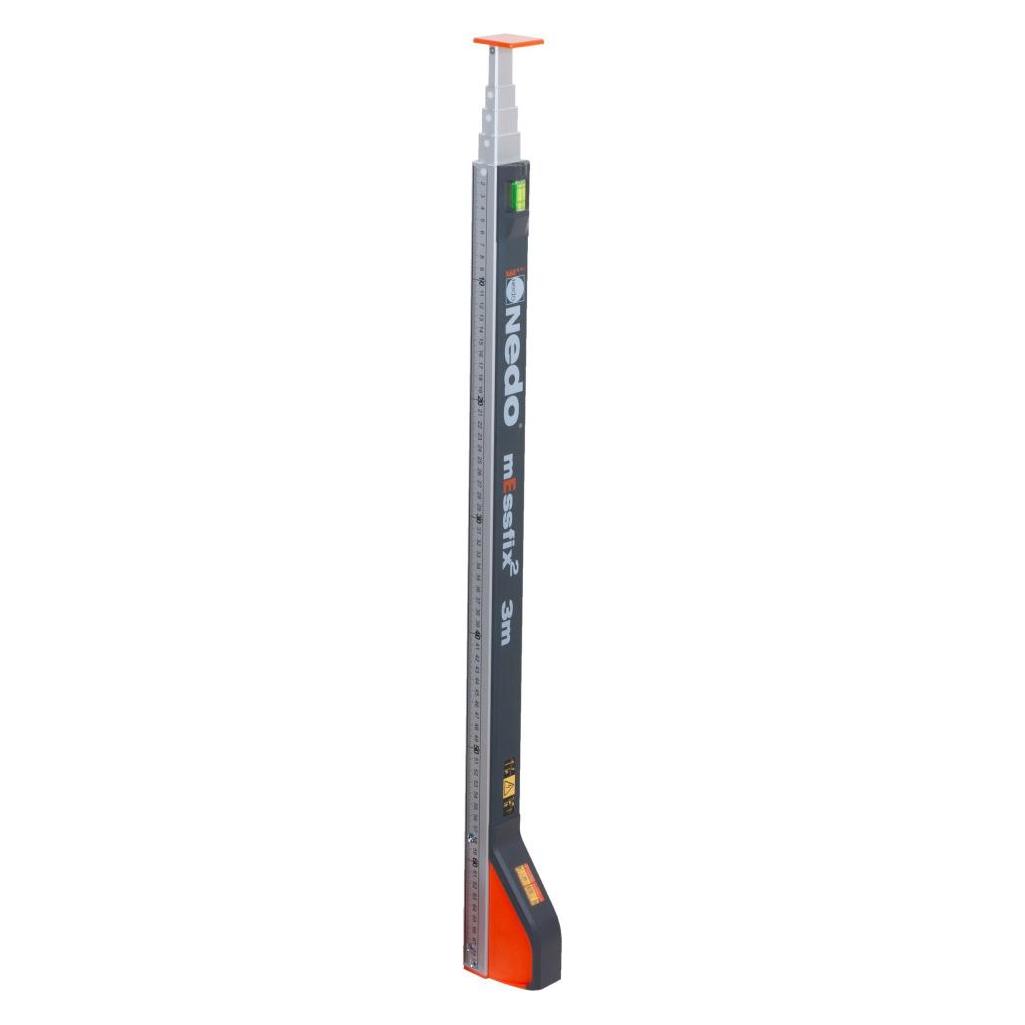 Nedo Teleskopmessstab (3 m) (380311)