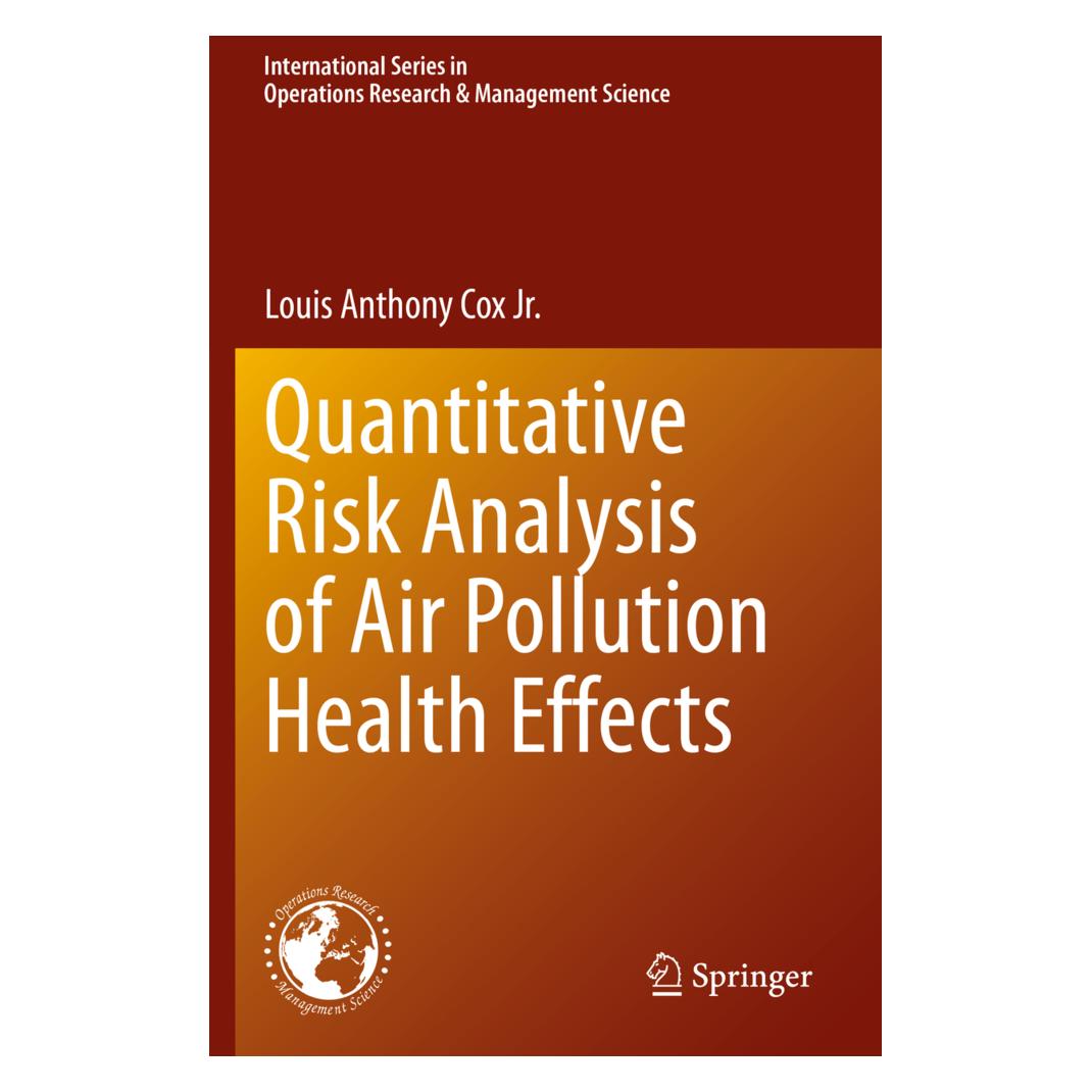 Springer Quantitative Risk Analysis of Air Pollution Health Effects (Englisch, Softcover, Louis Anthony Cox Jr.) (56216736)