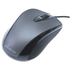 MediaRange MROS201 Maus kabelgebunden schwarz, grau
