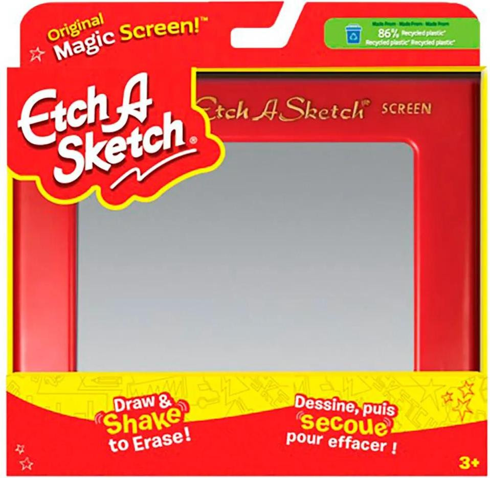 Spin Master EAS ACK ClassicEtch Magnetisch tekentablet voor kinderen, Rood