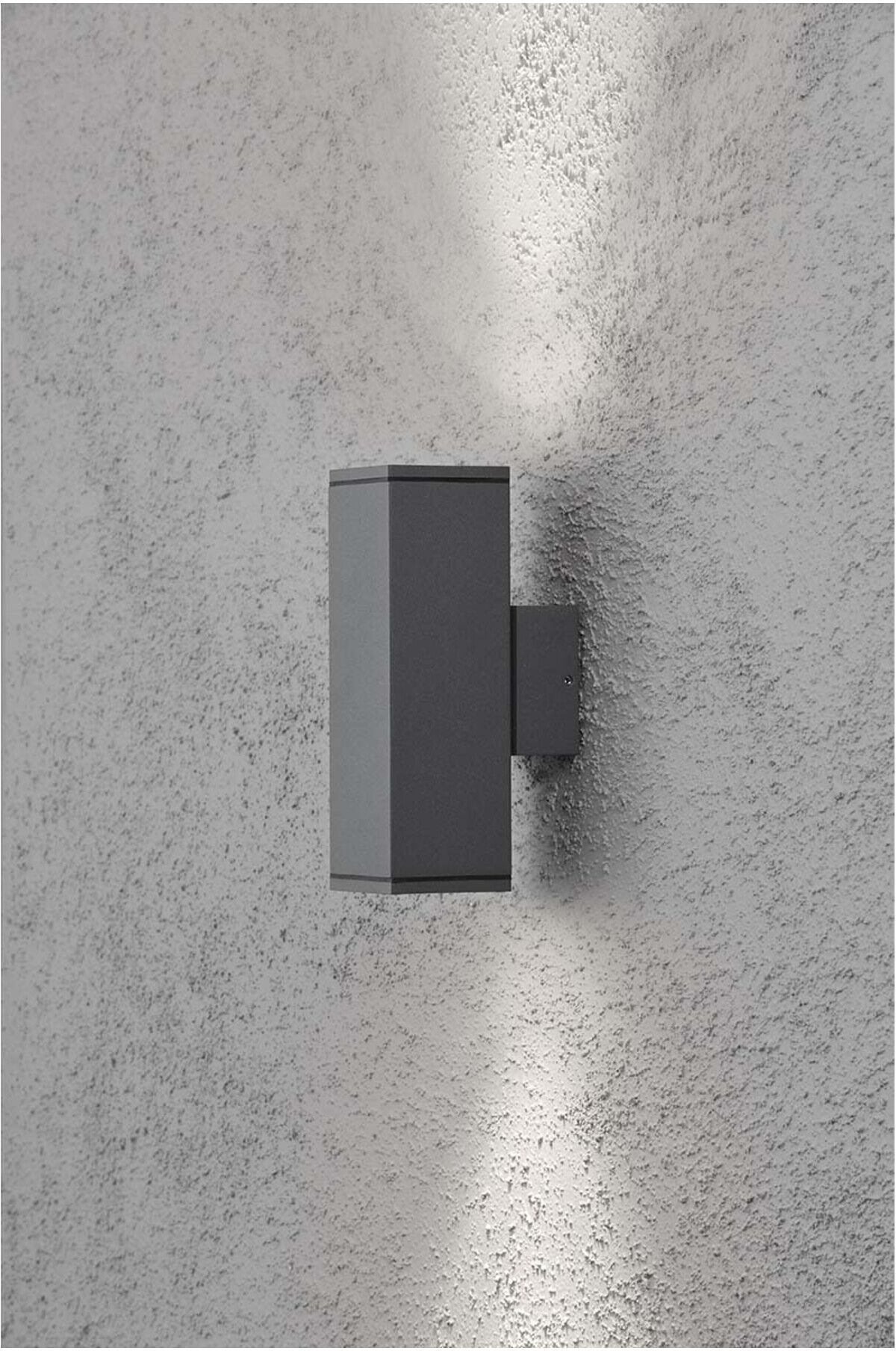 Gnosjö Konstsmide AL Wandleuchte anth-lack/al GU10 halogen 7907-370)