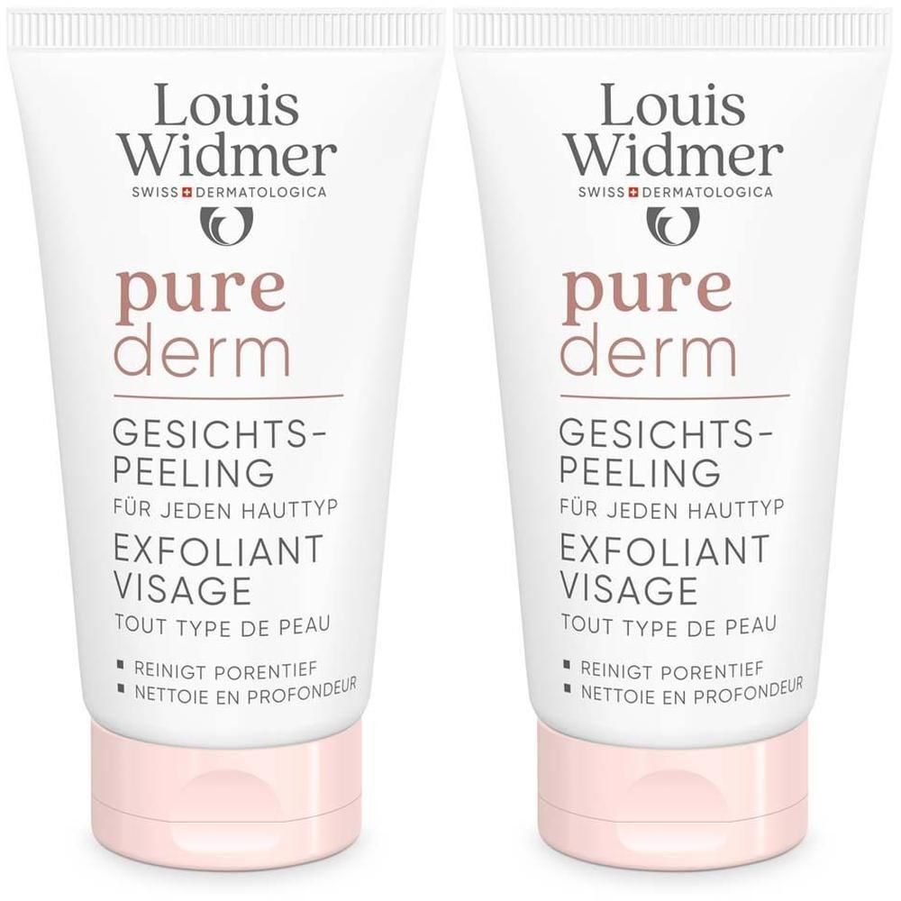 Widmer purederm Gesichtspeeling l.P. 2x 2x50 ml