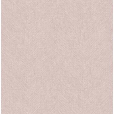 A-Street Prints Kallam Pink Chevron Wallpaper
