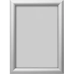 Deflecto, Prospektständer, Wandprospekthalter SFA2S A2 Klapprahmen silber (A2)