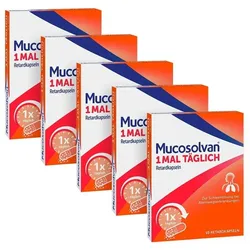 Mucosolvan Retard 5er Pack 5X10 St
