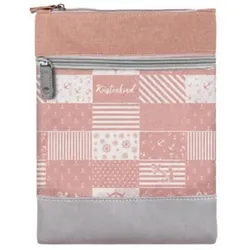 Canvas Crossbag 074 (Rechtecke rose)