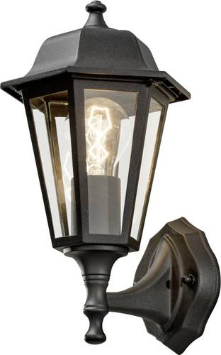 Konstsmide Kutscher 7094-750 Außenwandleuchte E27 60W Schwarz