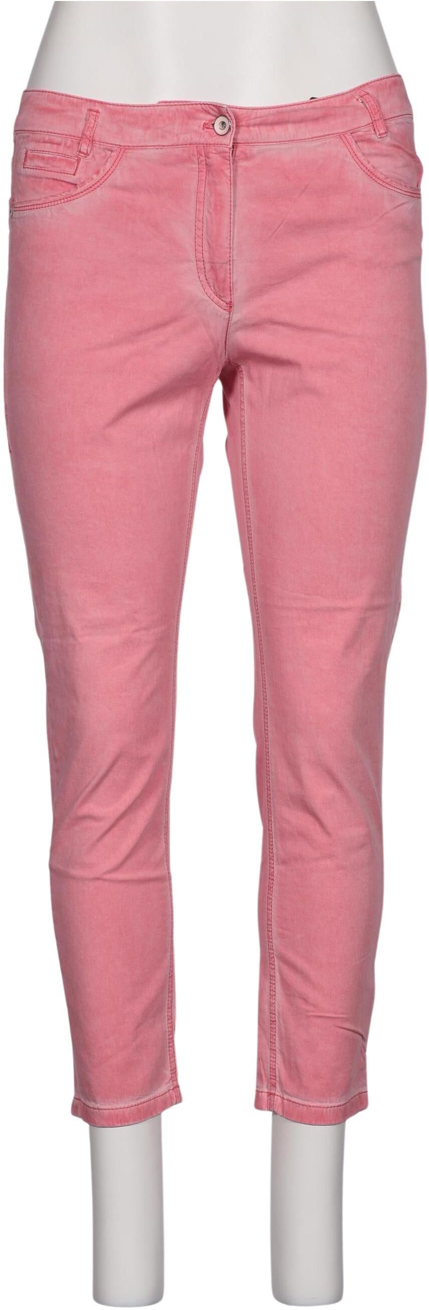 Apanage Damen Stoffhose, Pink, Gr. W33, kein / Etikett - Second Hand