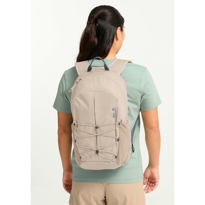 Daypack JACK WOLFSKIN "YUMA 18", beige (oyster), Rucksäcke, Damen, onesize, Obermaterial: 100% POLYAMID. Futter: 100% POLYESTER, Daypack, leicht, robust