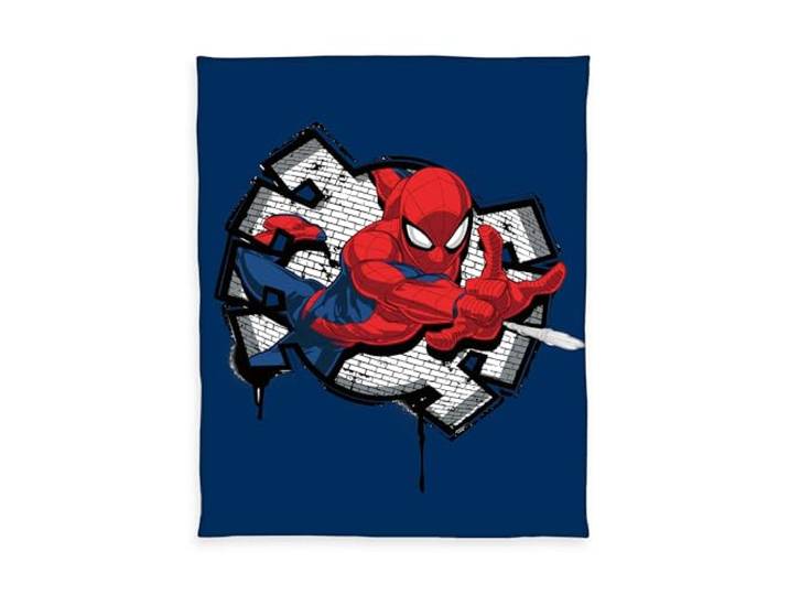 Herding Fleecedecke Spiderman, 130 x 170 cm, 100% Polyester, Fleece