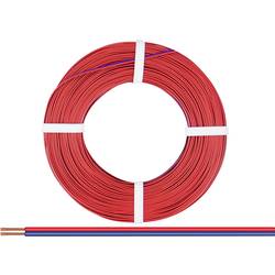 Donau Elektronik 218-02-25 Litze 2 x 0.14 mm² Rot, Blau 25 m