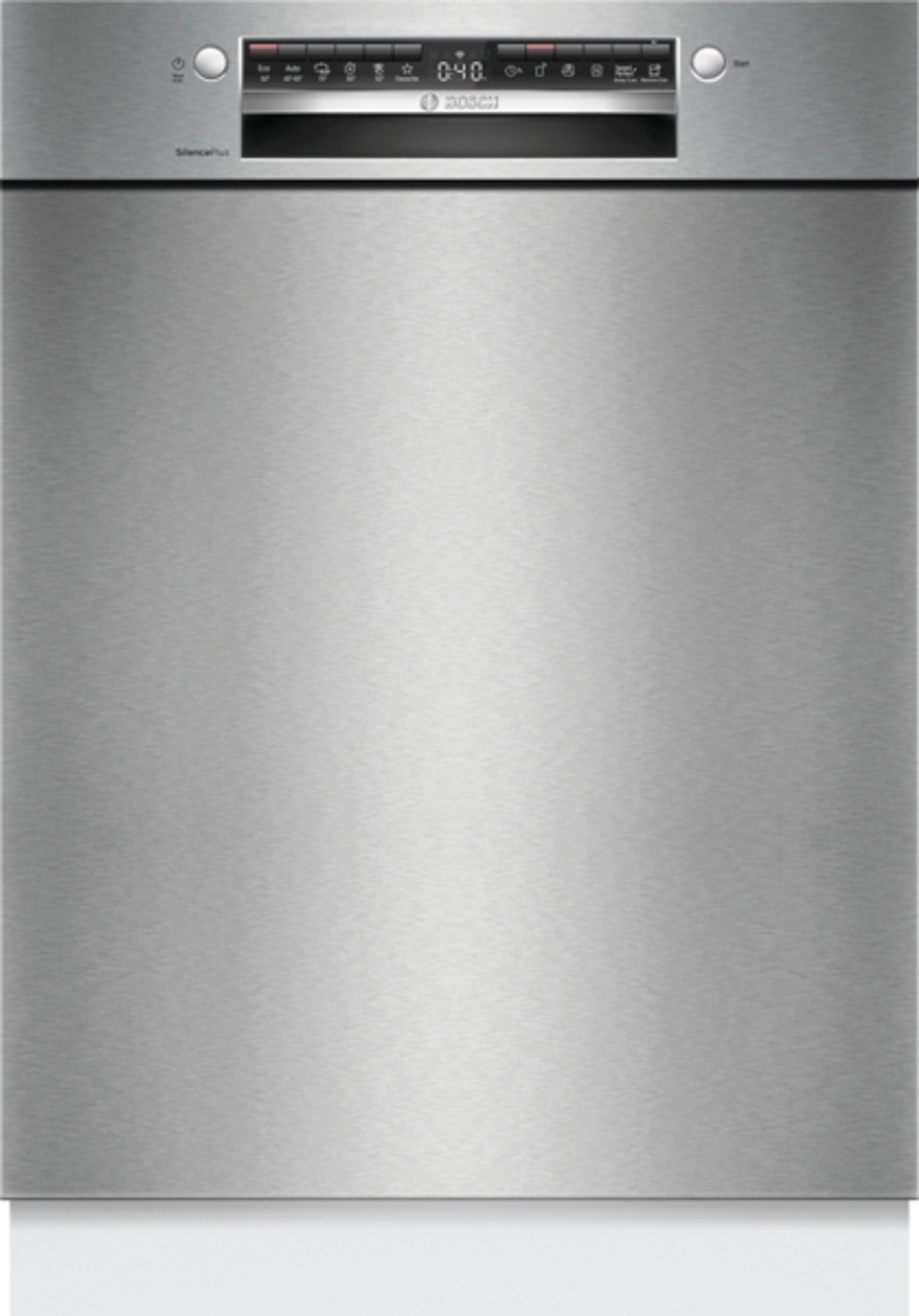 Bosch Unterbau-Geschirrspüler SMU4EVS08E 60 cm 14 Maßgedecke Dritter Korb Gebürsteter Edelstahl