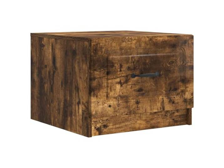 Heofavd Couchtisch Holzwerkstoff Geräucherte Eiche mit Schublade