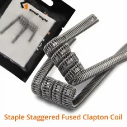 Geek Vape Staple Staggered Fusion Clapton Coil Fertigwickelung
