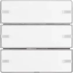 Berker Tastsensor 3-fach Komfort mit Beschriftungsfeld 80143321