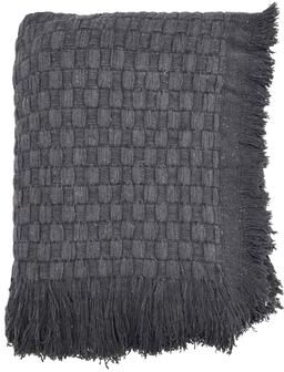 Saro Lifestyle Warm Waffle Weave Throw