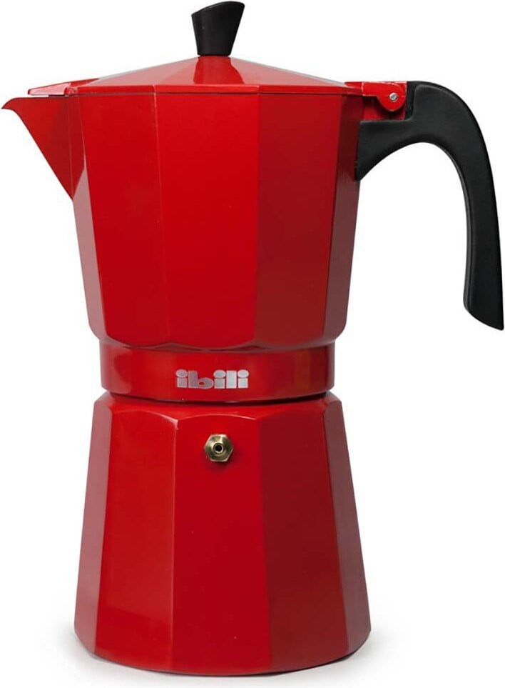 Ibili Bahia koffiemachine, 6 kopjes, transparant