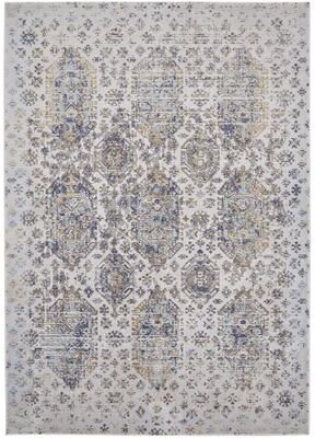 Grand Bazaar Crowford Vintage Oriental Style Rug, White/Gold, Accent Rug