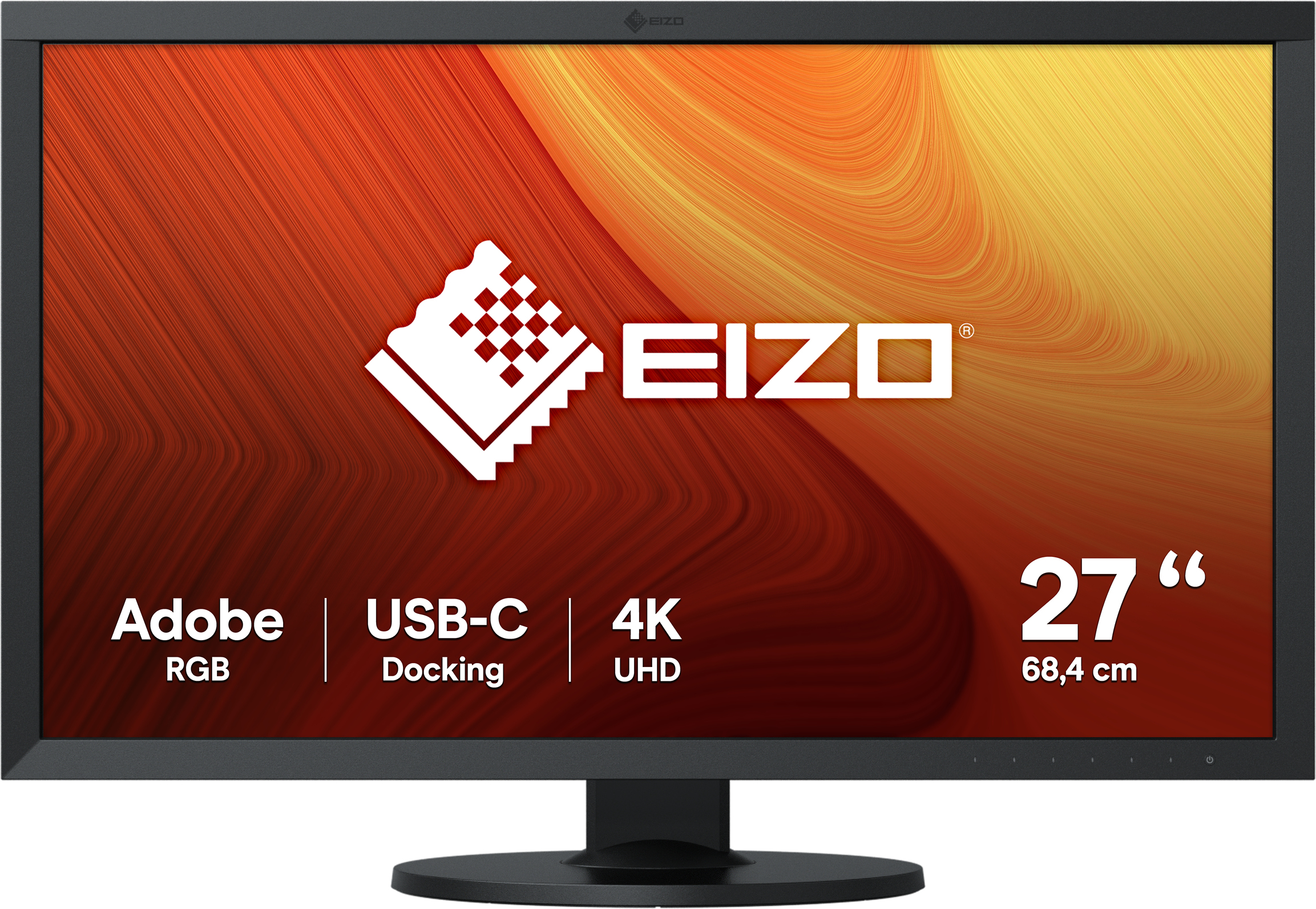 EIZO ColorEdge CS2740-Photo, 68,6 cm (27"), 3840 x 2160 Pixel, 4K Ultra HD, LED, 10 ms, Schwarz