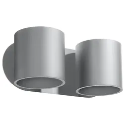 Sollux SL.0661 Wandleuchte ORBIS 2 grau