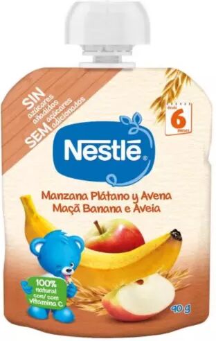 Nestlé Sumo Manzana Plátano Avena 90g +6m