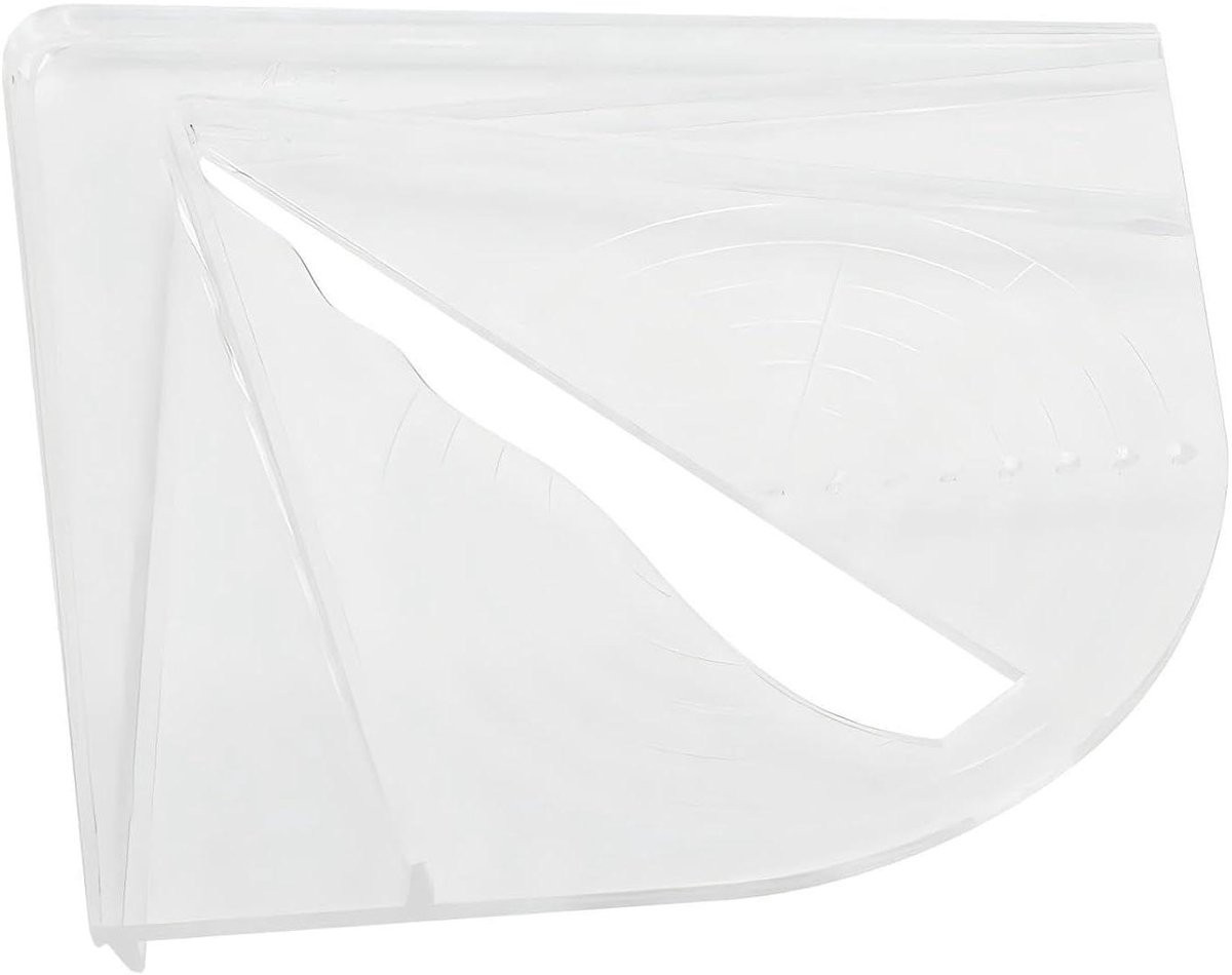Transparante Plastic Center Finder voor houtbewerking