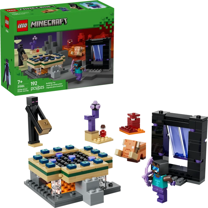 LEGO Minecraft 21584 Reise durch Nether und Endportal