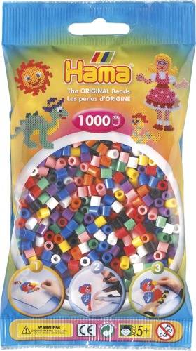 Vedes HAMA Perlen gemischt, 1.000 Stück 207-00